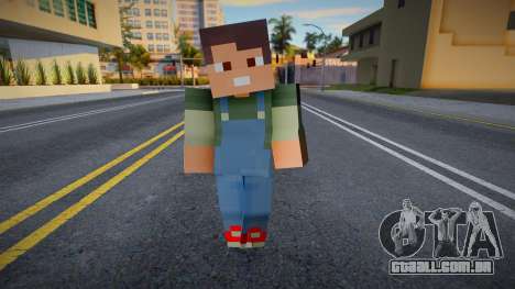 Minecraft Ped Cwfyhb para GTA San Andreas