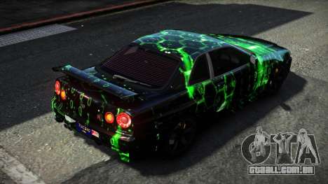 Nissan Skyline R34 F-Sport S10 para GTA 4