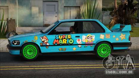 BMW E30 Super Mario Special para GTA San Andreas