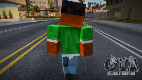 Minecraft Ped Big Smoke para GTA San Andreas