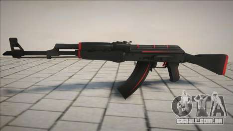 Red-Black M4 para GTA San Andreas