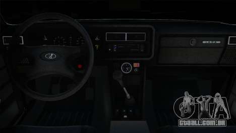 Vaz 2107 Black Ver para GTA San Andreas