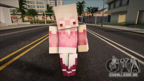 Minecraft Ped Wfost para GTA San Andreas