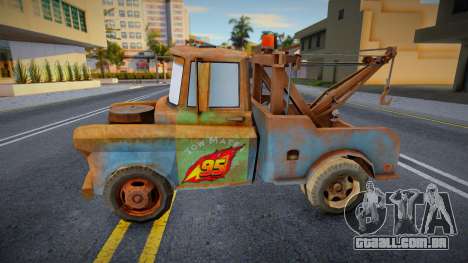 Skin de Mate de Cars 2 para GTA San Andreas