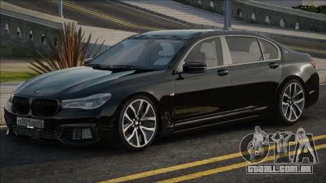 BMW 760Li Black para GTA San Andreas