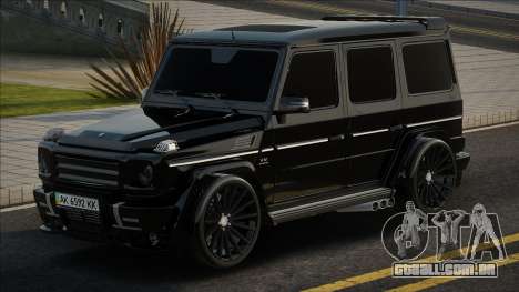 Mercedes-Benz G65 AMG Tuning Black para GTA San Andreas