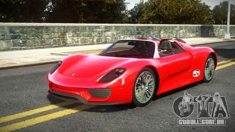 Porsche 918 F-Sport para GTA 4