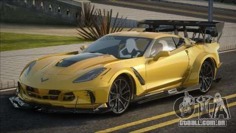 Chevrolet Corvette Yel para GTA San Andreas