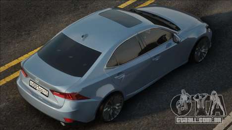 Lexus IS 350 Blue para GTA San Andreas