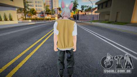 Skin With Rabbit Mask para GTA San Andreas