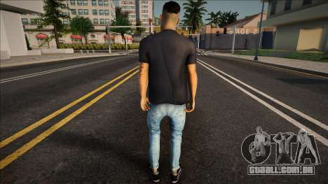 Jovem depois da barbearia para GTA San Andreas