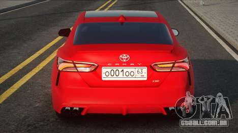 Toyota Camry V70 [Red] para GTA San Andreas