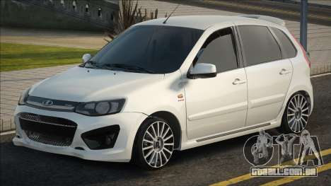 Lada Kalina Sport White para GTA San Andreas