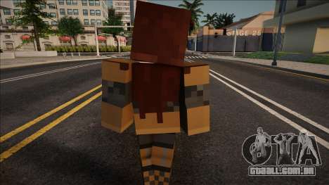 Minecraft Ped Vbfypro para GTA San Andreas