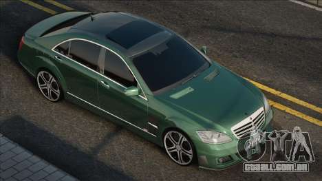 Mercedes-Benz W221 Green para GTA San Andreas