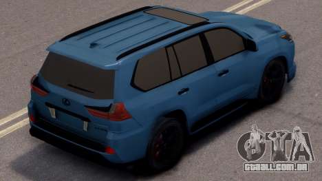 Lexus LX570 Bl para GTA 4