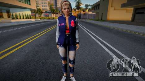 Helena Douglas - Varsity Jacket Boston Red Sox para GTA San Andreas