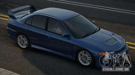 Mitsubishi Lancer Evolution IV Blue para GTA San Andreas
