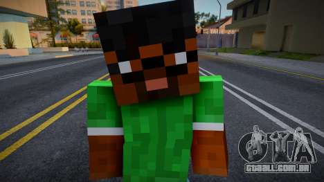 Minecraft Ped Big Smoke para GTA San Andreas