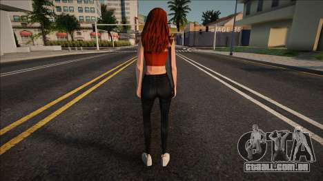 Júlia ruiva para GTA San Andreas