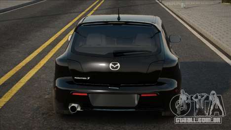 Mazda Speed 3 Black para GTA San Andreas