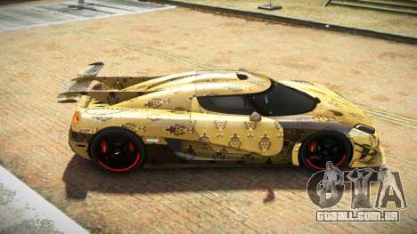 Koenigsegg Agera One FSR S2 para GTA 4