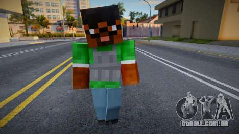 Minecraft Ped Smokev para GTA San Andreas