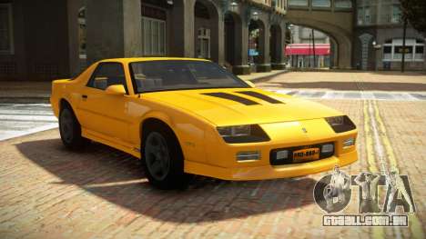 Chevrolet Camaro IROC-Z FR para GTA 4