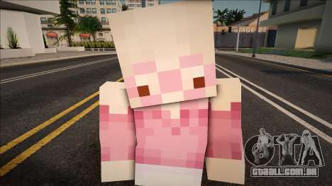 Minecraft Ped Wfost para GTA San Andreas