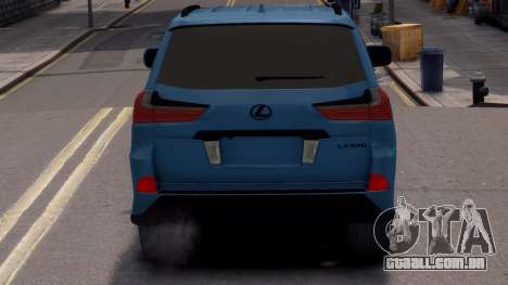 Lexus LX570 Bl para GTA 4