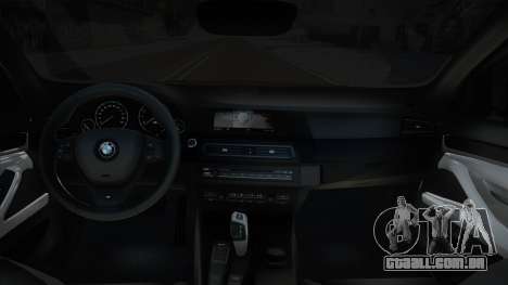 BMW M5 F10 White para GTA San Andreas