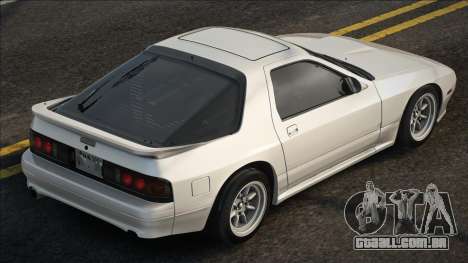 Mazda FC3S White para GTA San Andreas