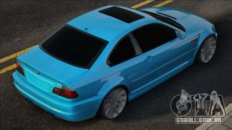 BMW E46 Blue para GTA San Andreas