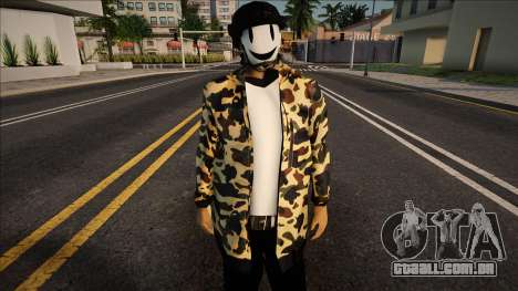 Ped with Tenkuu Shinpan Mask 3 para GTA San Andreas