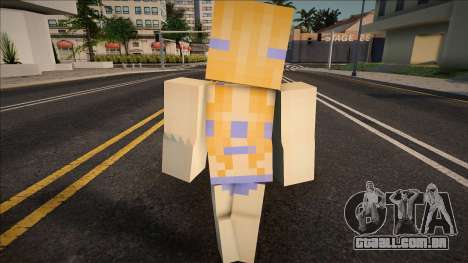 Minecraft Ped Wfycrk para GTA San Andreas