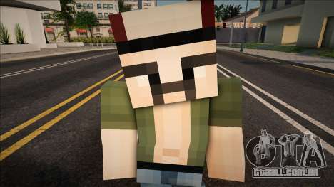 Minecraft Ped Swmotr para GTA San Andreas