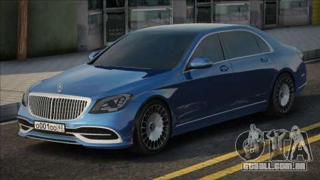 Mercedes-Benz Maybach S650 Blue para GTA San Andreas