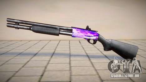 Chromegun Purple ver1 para GTA San Andreas