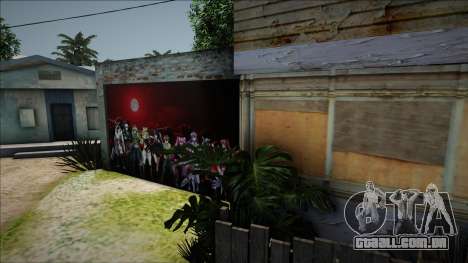 Akame ga Kill Garage Door para GTA San Andreas
