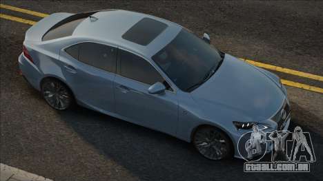 Lexus IS 350 Blue para GTA San Andreas