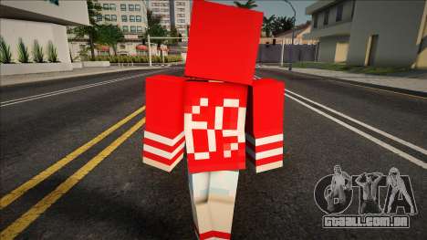 Minecraft Ped Sfypro para GTA San Andreas