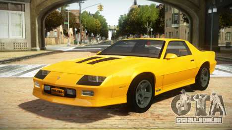 Chevrolet Camaro IROC-Z FR para GTA 4