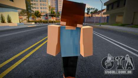 Minecraft Ped Kent Paul para GTA San Andreas