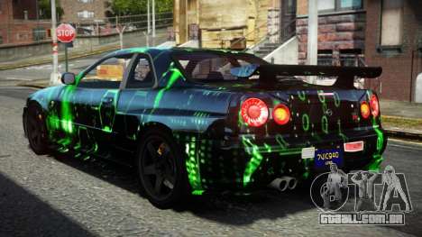 Nissan Skyline R34 F-Sport S10 para GTA 4