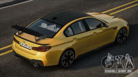 BMW M5 F90 Yellow para GTA San Andreas