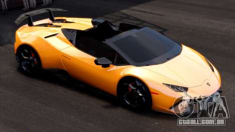 Lamborghini Huracan Yellow para GTA 4