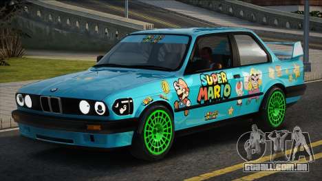 BMW E30 Super Mario Special para GTA San Andreas