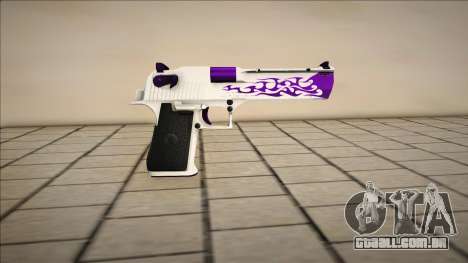 Desert Eagle Purple para GTA San Andreas