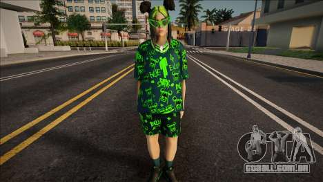 Billie Eilish v4 para GTA San Andreas