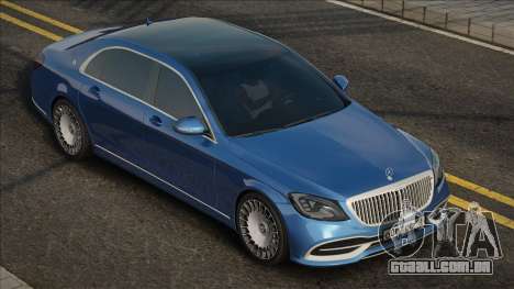 Mercedes-Benz Maybach S650 Blue para GTA San Andreas